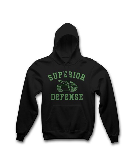 Superior Defense パーカー Superior Defense Tank 2023 23 SupDef XL Black Hoodie