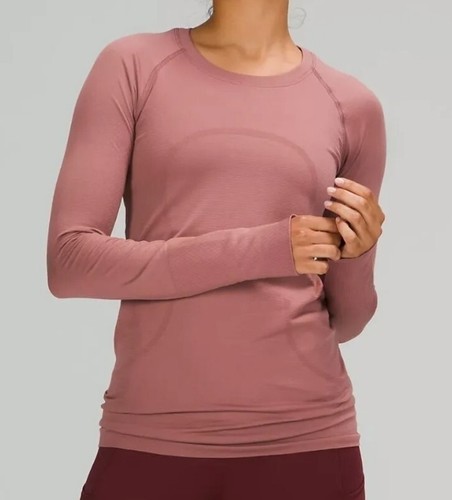 希少✨Lululemon ルルレモン Swiftly Tech グレー 迷彩6 Lululemon Swiftly Tech Long Sleeve 2.0 *Race - Graphite Grey