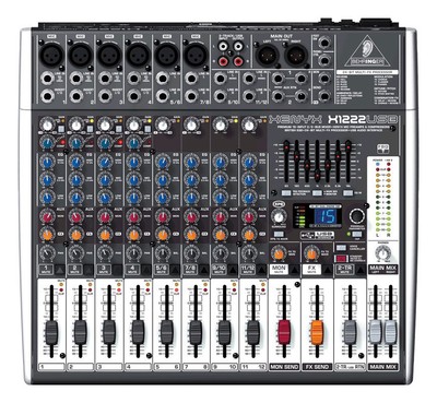 NEW Behringer XENYX X1222USB 16-Input Live Sound Mixer Board w/ USB & FX EQ. Buy it now for 299.0