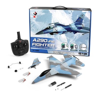 Wltoys 2.4G RC Airplanes 3CH 6-Axis Gyro F16 Raptor Aerobatic RTF Glider Fighter