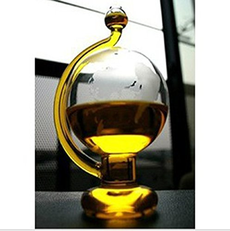Storm Glass Weather Forecaster - Modern Home Ornament Visual Forecasting Tool