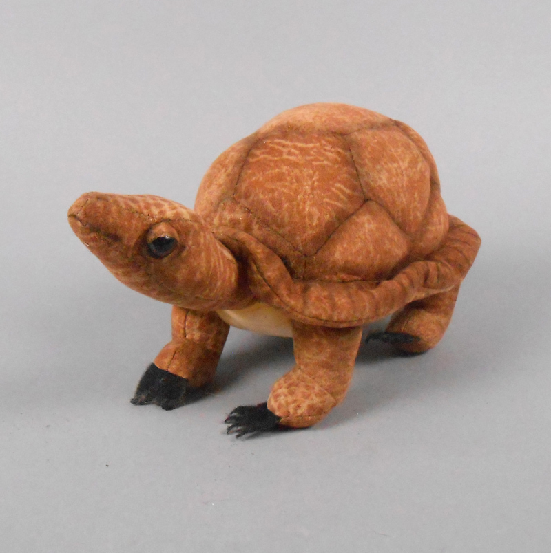 Hansa Wood Turtle Stuffed Plush 9