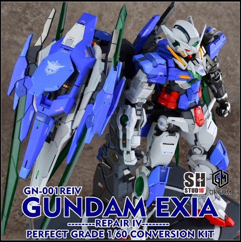 1/60 PG Gundam Exia Repair IV Resin GK Kit for Bandai Model Detail