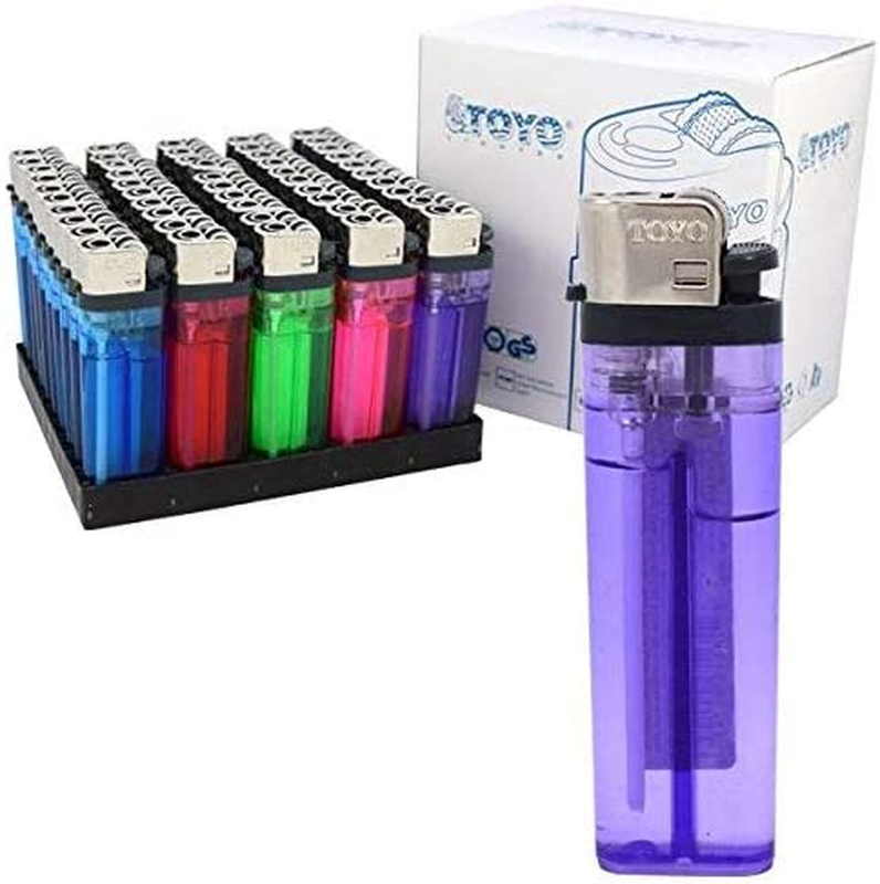 New Disposable Butane Lighters - Bulk Pack of 25 - Cheap Cigarette