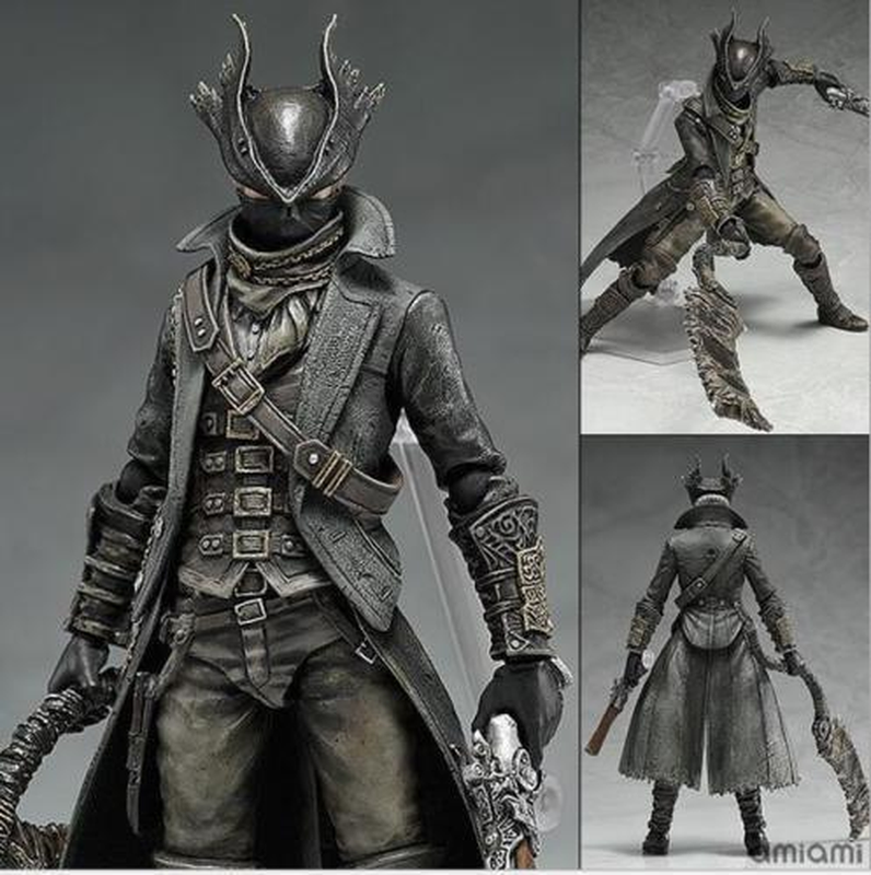 Max Factory Figma No.367 Bloodborne Hunter Action Figure New