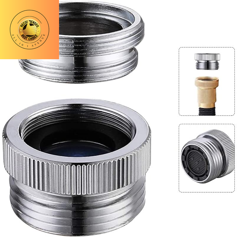 Faucet Adapter with Aerator Kitchen Sink Faucet Adapter Kit to Garden Hose