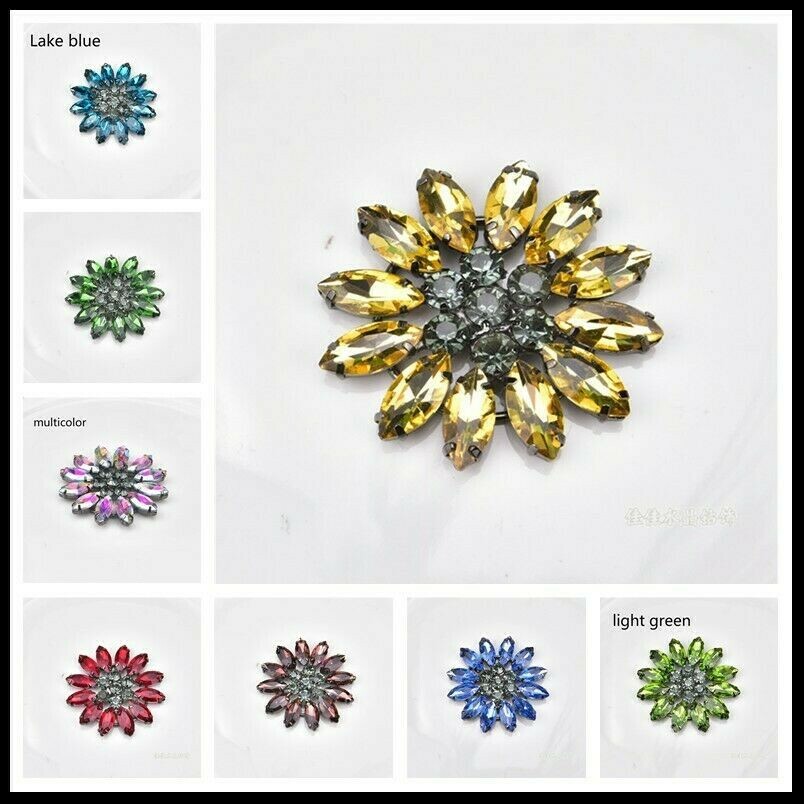 Strass Kristall Applikation Rand Zubehör Schärpe Patch Hochzeit Schuhe Braut