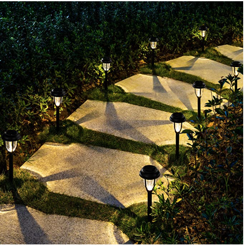 Outdoor, Led Wireless Waterproof 8 Pack Warm White