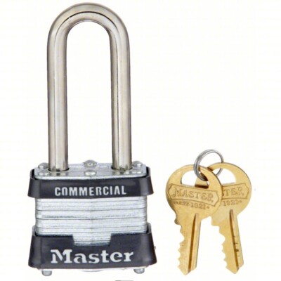 MASTER LOCK | 3LH | KEYED DIFFERENT | COLORS MAY VARY
