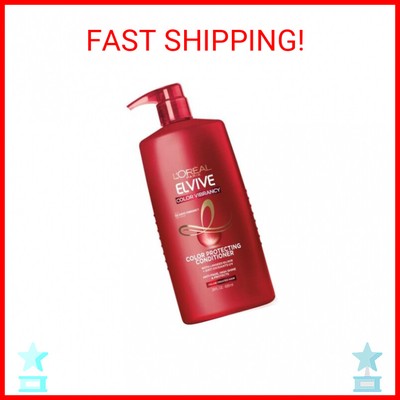 L'Oreal Paris Elvive Color Vibrancy Protecting Conditioner, for Color Treated Ha