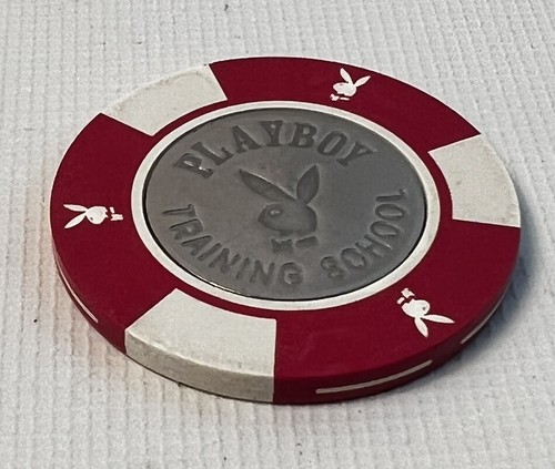 $5 Playboy Training School Red Casino Poker Chip RARE