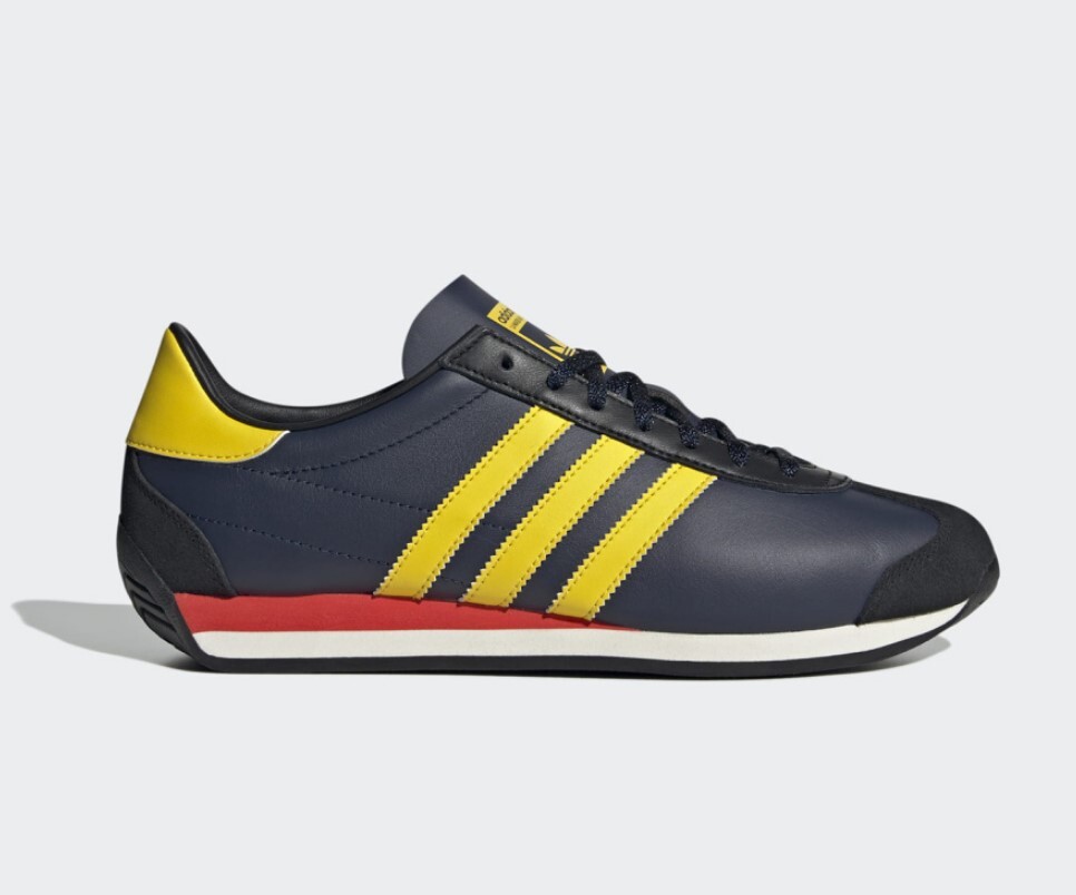 adidas Originals COUNTRY OG MEN'S SHOES ID2958 yellow navy | eBay