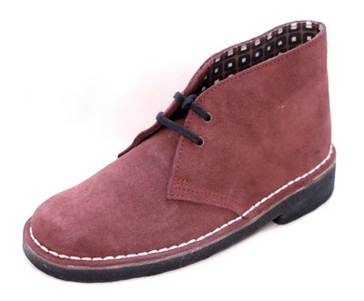 Womens Clarks Desert Boots Taupe Distressed 70304 26111504