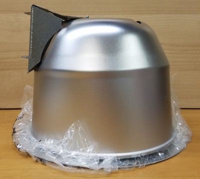 Lightolier 8097CCLW Recessed Downlight Calculite 7'' Clear Lens White Flange