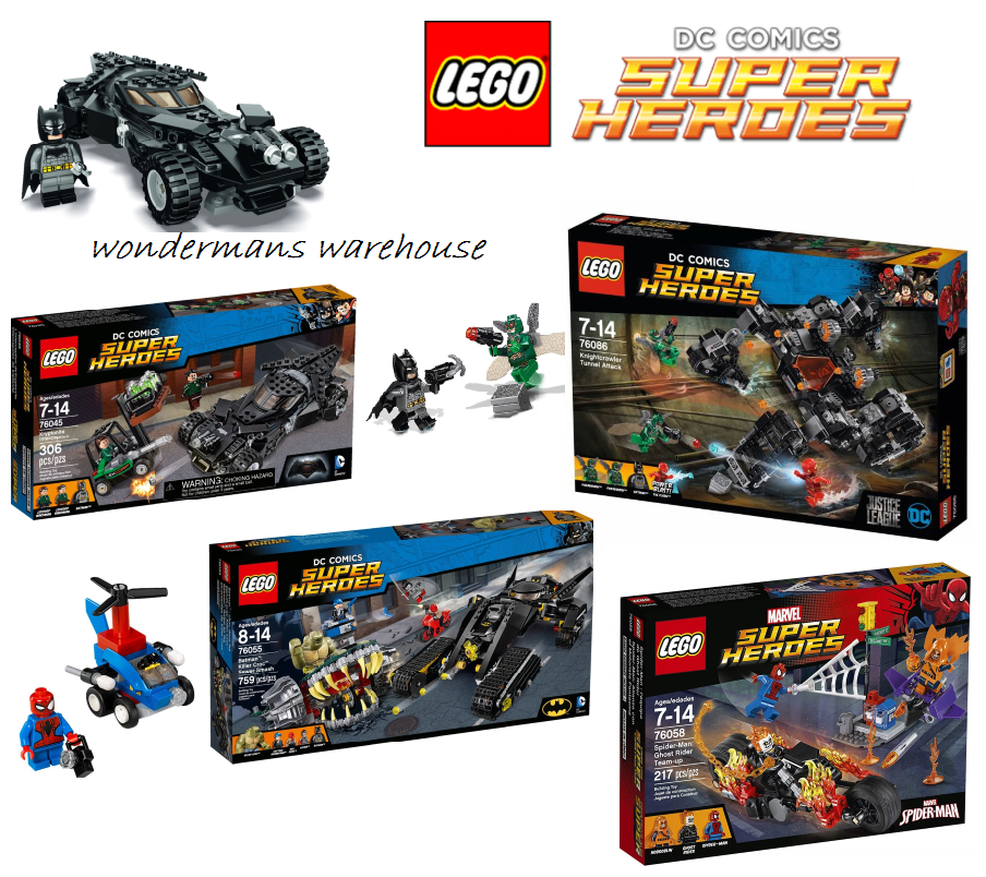 Dc lego sales super heroes