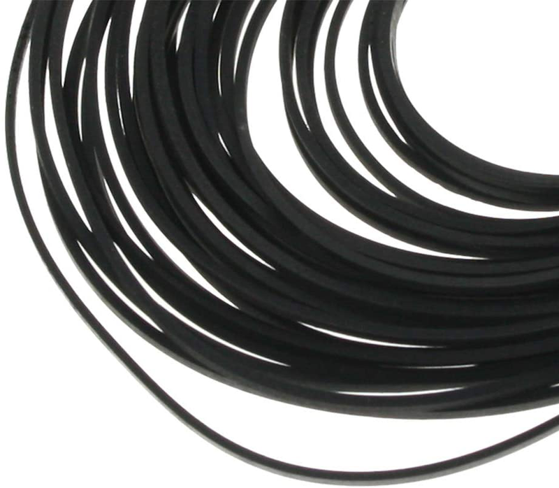 Square Rubber Drive Belt For Cassette Player Recorder Repair