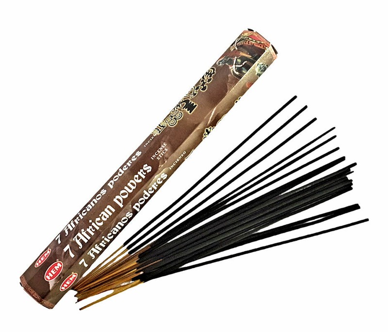 Encens 7 Pouvoirs Africains En BâTonnets - Chance, ProspéRité, Bonne Fortune