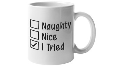 Christmas Funny Mug  Xmas Cup Gift Personalised Joke Mug Christmas Xmas Gift