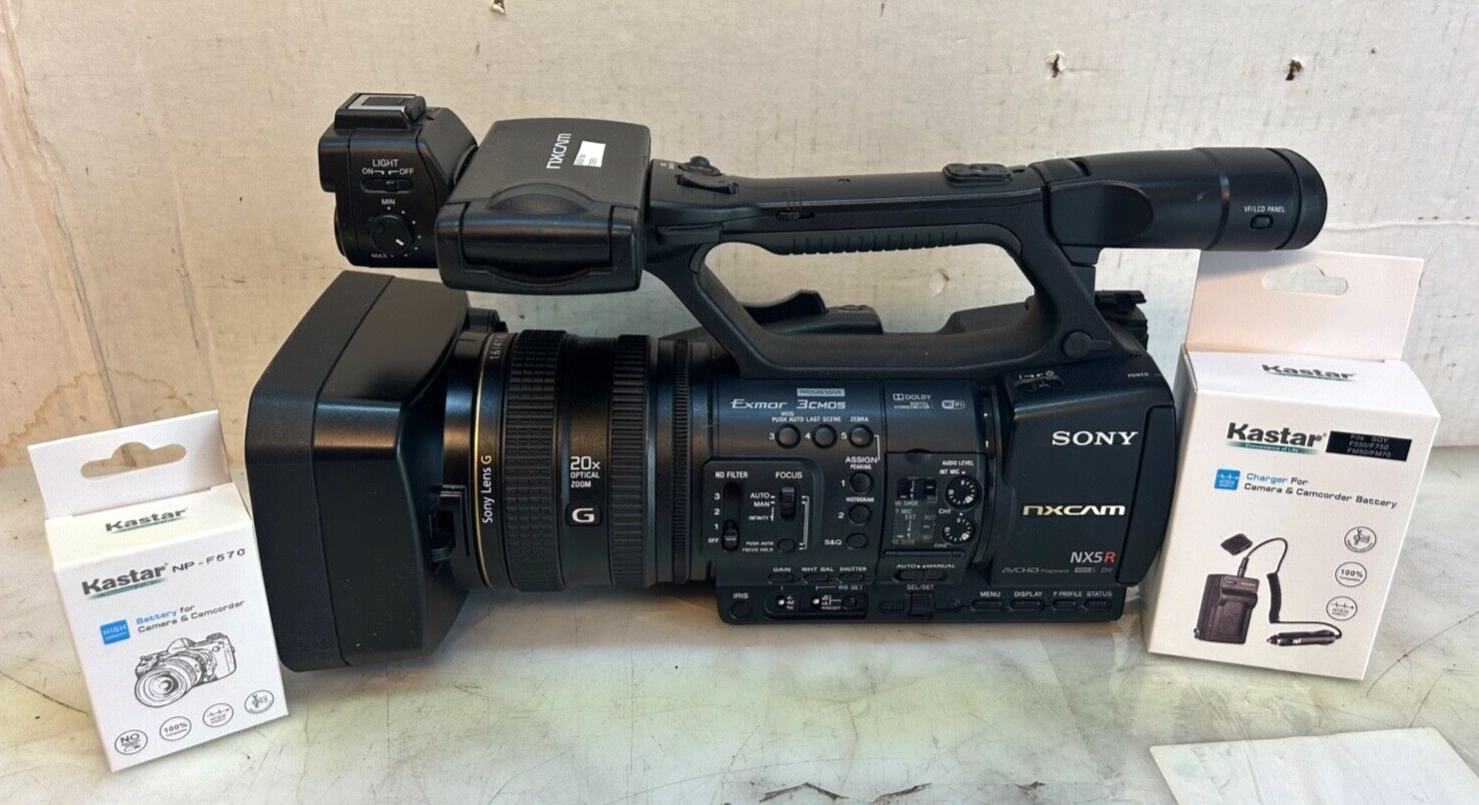 Sony NXCAM HXR-NX5R Professional Video Camera Camcorder Sony NXCAM HXR-NX5R Professional Video Camera Camcorder