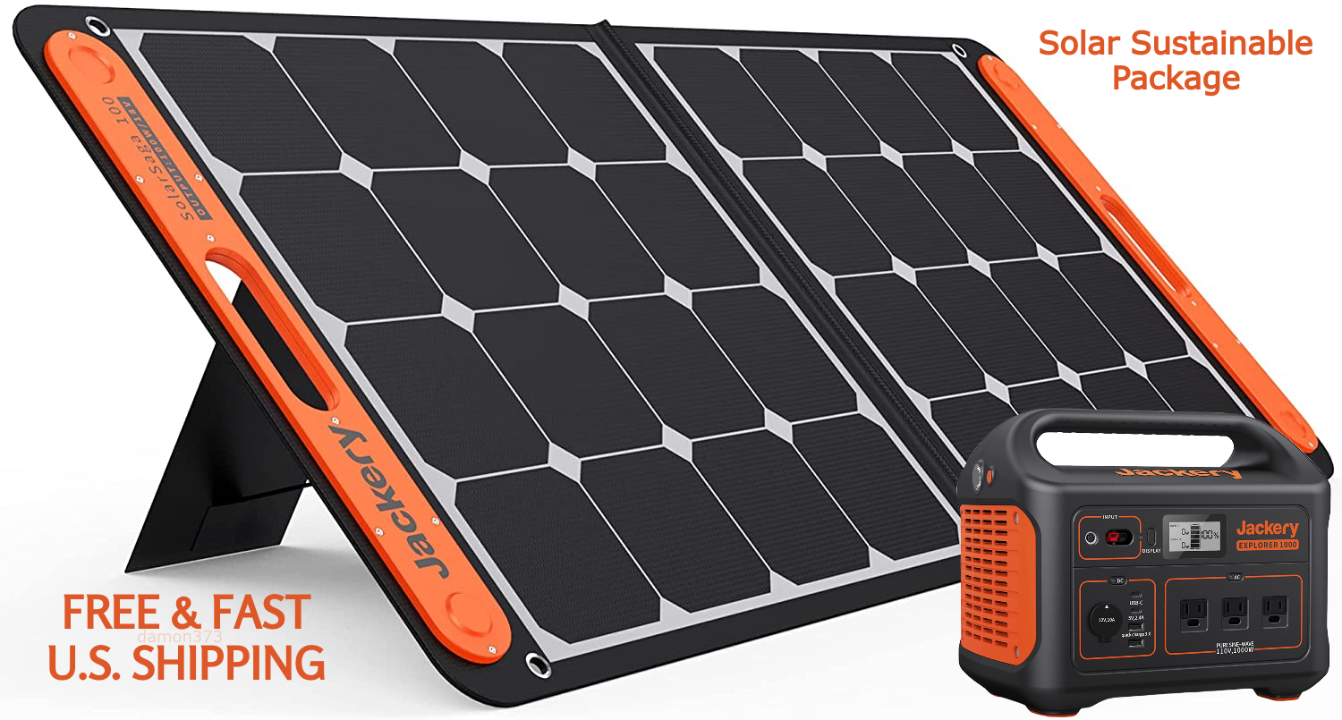 その他 Jackery Solar Generator 1000 New 1070Wh Jackery Solar Generator 1000 v2, 1070Wh Portable Power