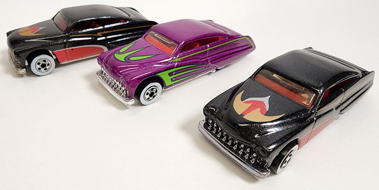 ミニカー Purple Passion Kustom Hotwheels mercury Vintage 1989 Hot Wheels Purple Passion Mercury Car White