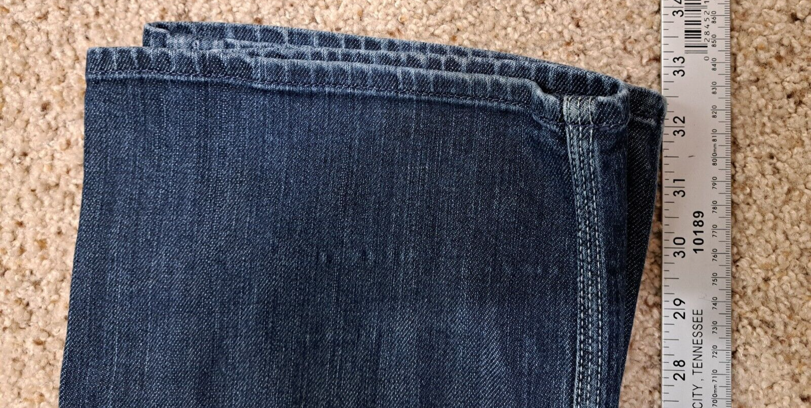 Seven for All Mankind Mens Jeans 33x32* Slouchy Straight Leg Stretch