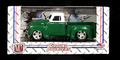 M2 Machines 54 1954 Chevrolet 3100 Pickup Truck Ground Pounders Chevy R12 14-03