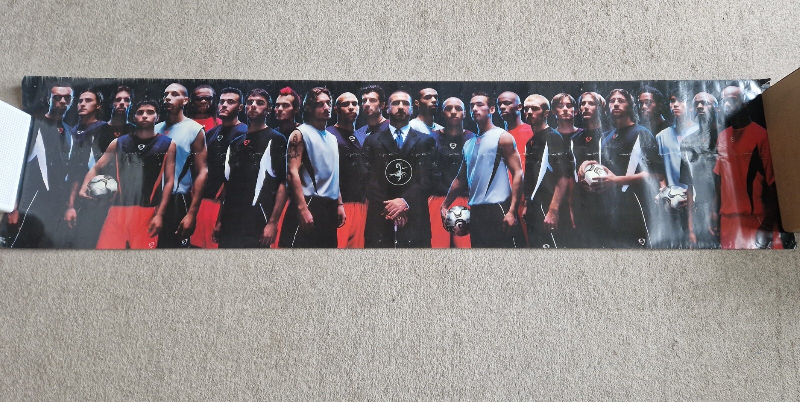 ナイキ　スコーピオン　ポスター Nike Scorpion KO Cage Advert Original 2002 Football Soccer