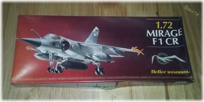 Heller Humbrol Dassault Mirage F1 CR French Fighter Jet 1/72 Scale Kit 80355