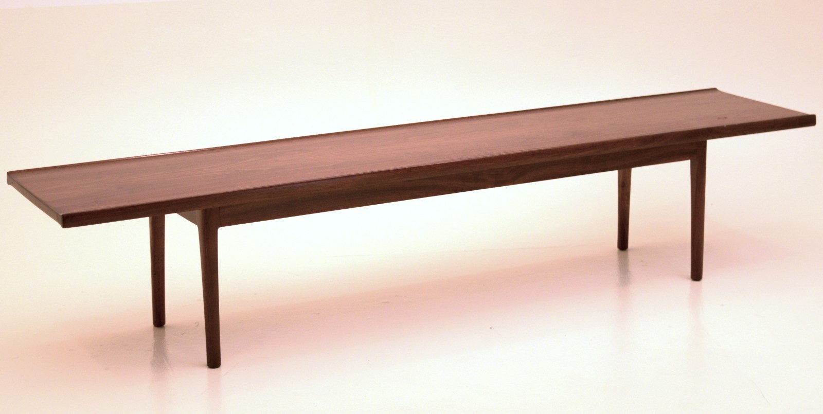 vintage Coffee Table Kipp Stewart drexel Walnut drexel danish