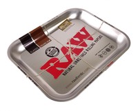 10 Trays RAW Steel Tray LARGE, Roll-Unterlage aus Metall