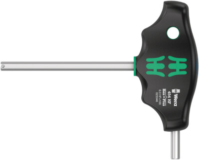 Wera 023346, 454 HF T-handle hexagon screwdriver Hex, 6 x 100 mm