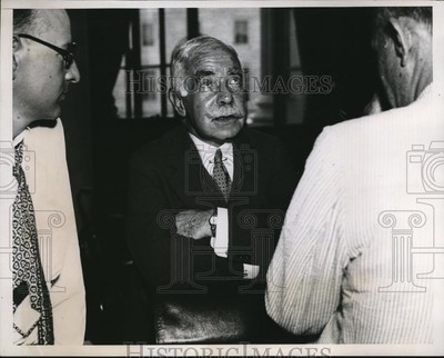 1933 Press Photo Otto H Kahn Head of Kuhn, Loeb & Company Group of Private Banks