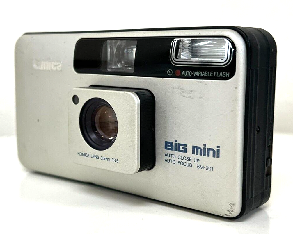 Exc+5 Read ] Konica BIG mini BM-201 Point & Shoot 35mm Film