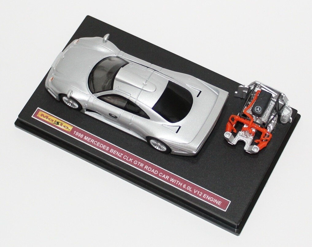 ミニカー Mercedes CLK-GTR Meisterauto 1998 ミニカー Mercedes CLK-GTR Meisterauto 1998 1/43 MAISTO 1998