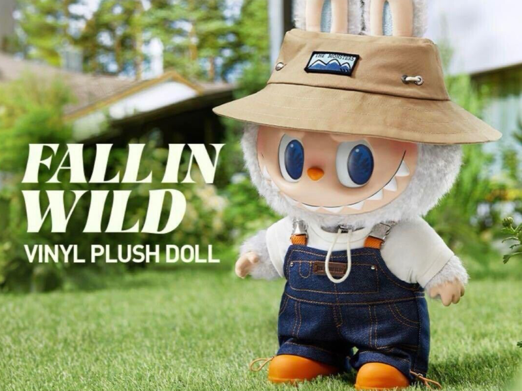LABUBU Popmart Fall in Wind The Monsters Vinyl Plush Doll LABUBU Popmart Fall in Wind The Monsters Vinyl Plush Doll