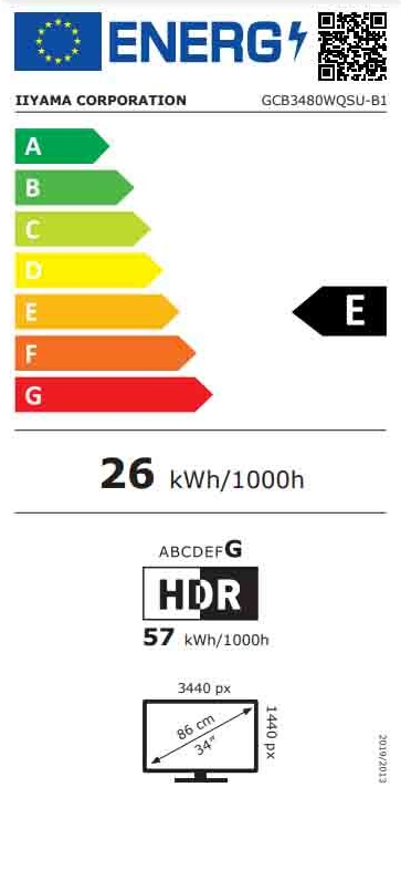 Efficienza energetica:E