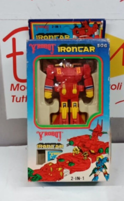 ROBOT IRONCAR ANNI 80 ITEM 306 MADE IN TAIWAN