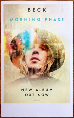 BECK Morning Phase Ltd Ed New RARE Tour Poster +BONUS Indie
