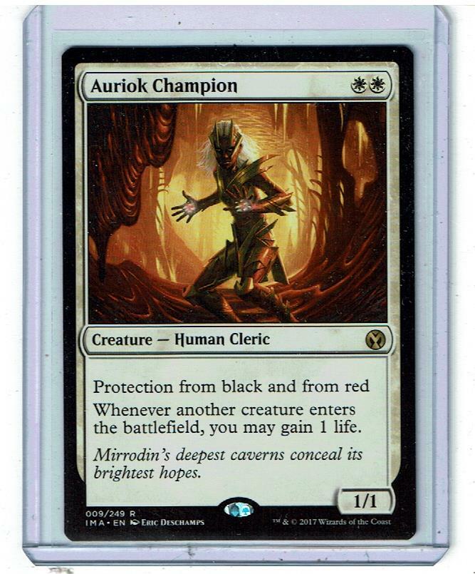 MTG　オーリオックのチャンピオン　foil英語　アイコニックIMA　3枚セット MTG オーリオックのチャンピオン foil英語 アイコニックIMA 3枚