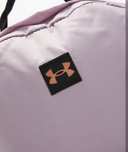Under Armour Women's Favorite Backpack Mauve Pink/Metallic Rose Gold 1362225 698