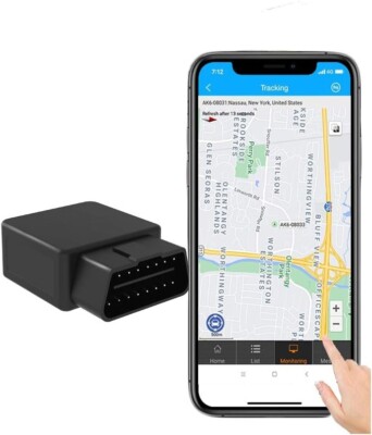 4G OBD GPS Tracker for Vehicles One Month Fee Included Real Time OBD2 Mini Fleet