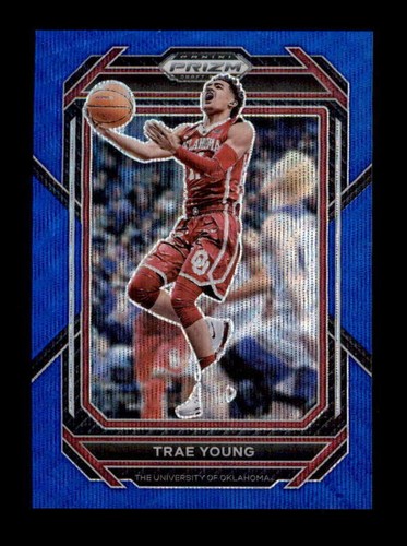 Prizm Trae Young RC Hyper Ref トレイ・ヤング TRAE YOUNG 2023 PRIZM DRAFT PICKS #54 BLUE WAVE PRIZMS