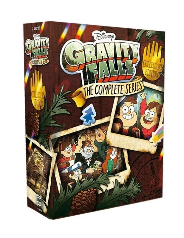 Gravity Falls: The Complete Series Season 1-3 (Dvd 7-Disc Box Set) Region 1
