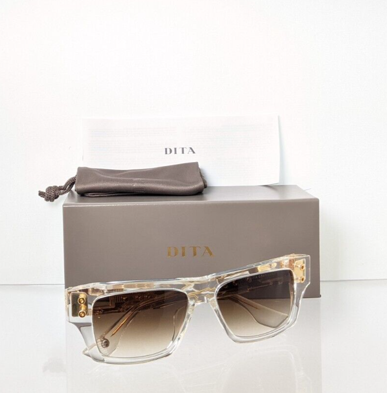 Pre-owned Dita Brand Authentic  Sunglasses Grandmaster Seven Dts407 A 02 57mm Frame In Brown