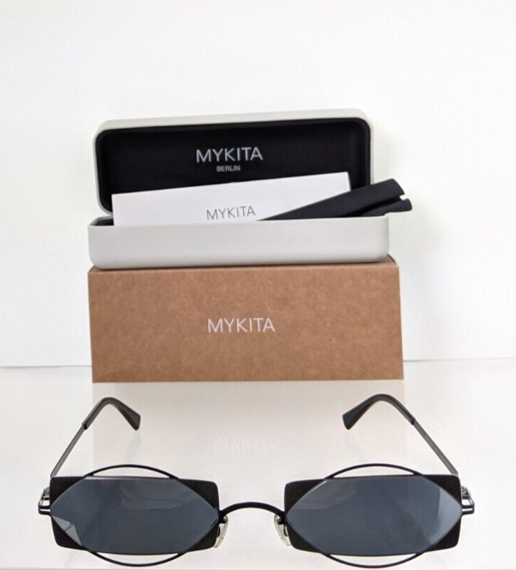 Pre-owned Mykita Brand Authentic  Sunglasses Charlotte Col 484 54mm Frame In Grey & Silver Flash