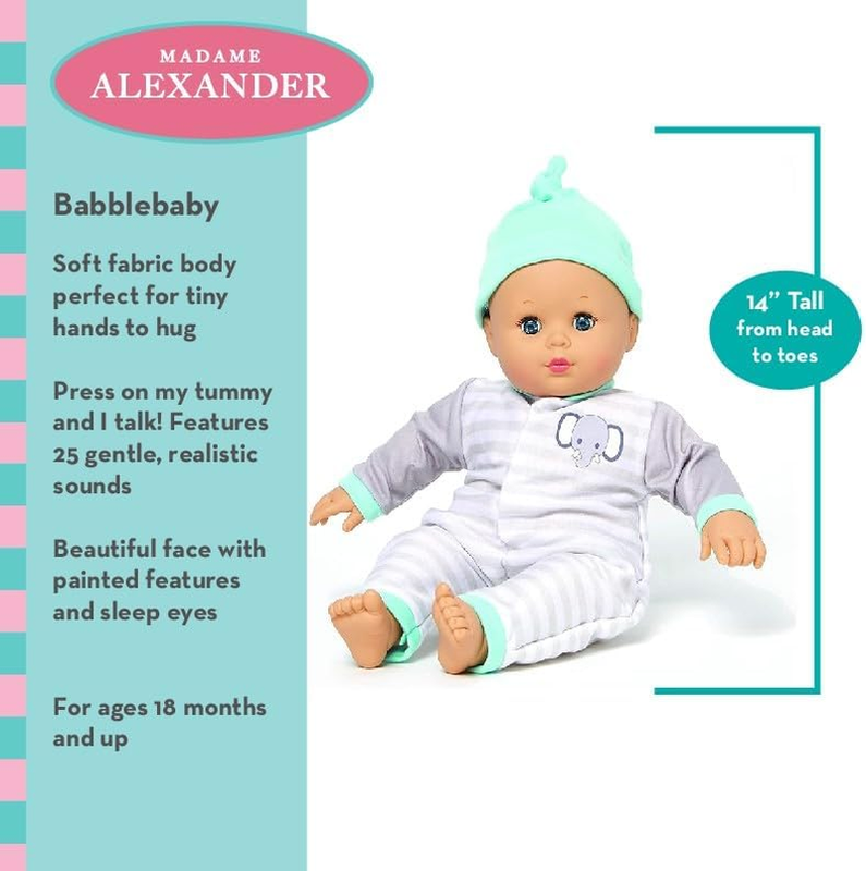 14" Babble Baby Starfish Doll