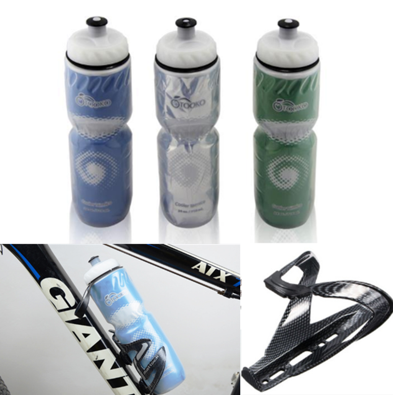 Bicycle Cycling Water Cup Kettle With Holder Rack Wy3