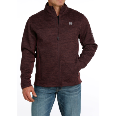 Cinch burgundy best sale jacket