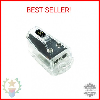 Stinger SHD20 HPM Series Power or Ground Distribution Block with Satin Chrome Fi
